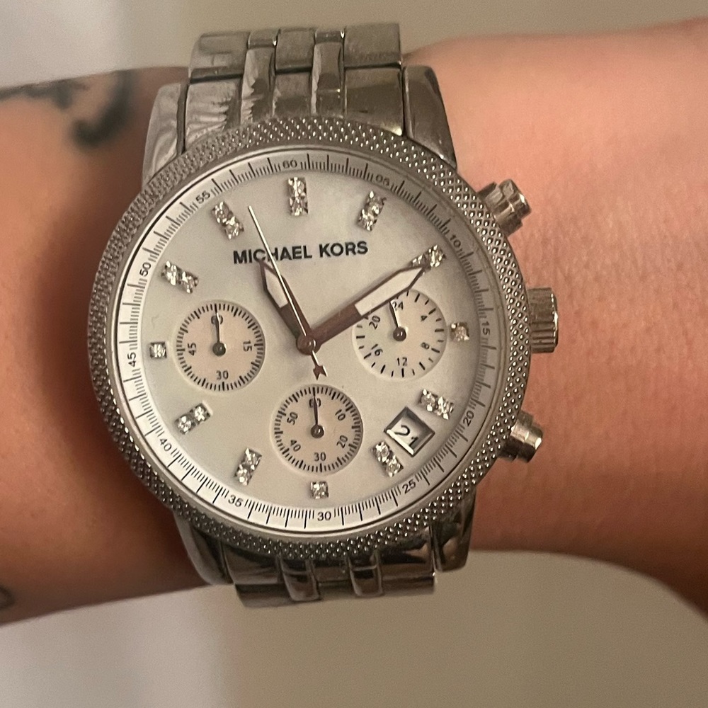 Silver Michael Kors Watch